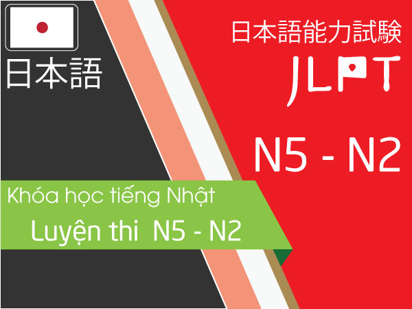 Khóa học tiếng Nhật luyện thi N5 - N2 tại TT YOU CAN