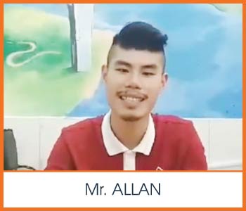 Thầy Allan giáo viên tiếng Trung