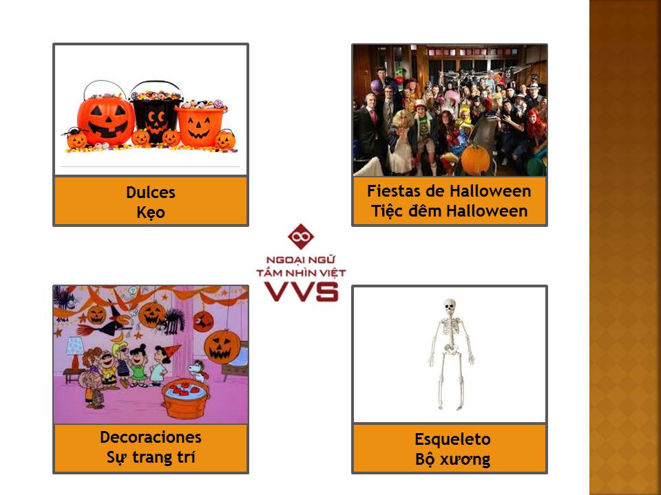 Từ vựng tiếng Tây Ban Nha chủ đề Halloween - Ngoại ngữ VVS