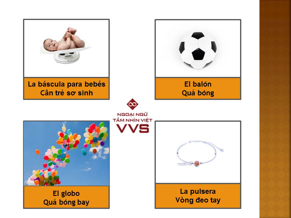 Từ vựng tiếng Tây Ban Nha về đồ vật - Ngoại ngữ VVS