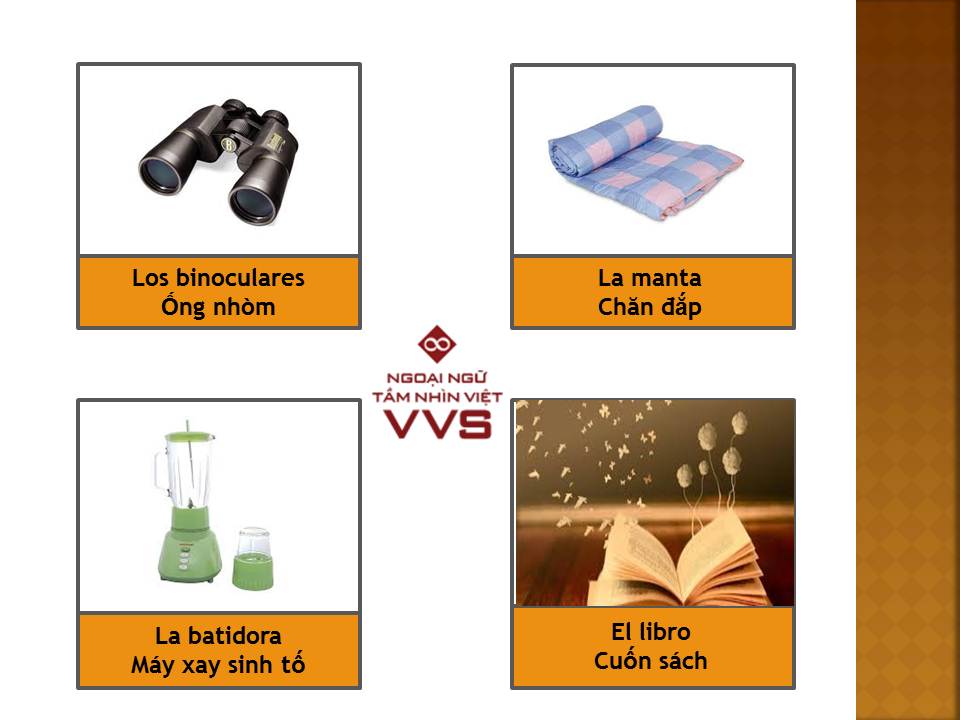 Từ vựng tiếng Tây Ban Nha về đồ vật - Ngoại ngữ VVS