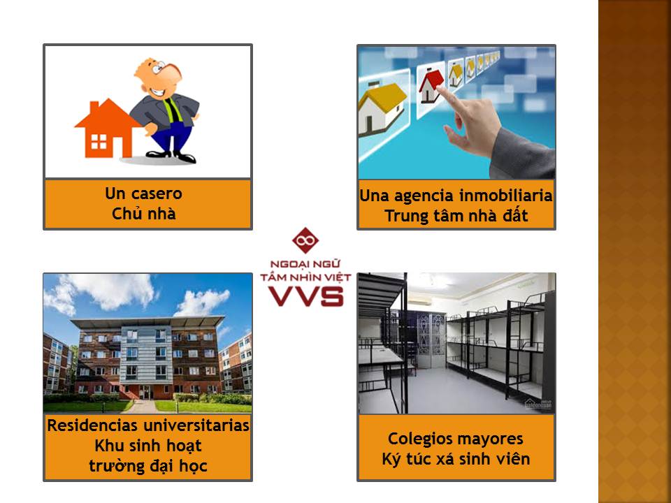 Từ vựng tiếng Tây Ban Nha để thuê nhà - Ngoại ngữ VVS