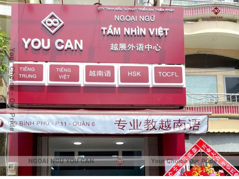 Ngoại Ngữ You Can - địa điểm học tiếng Trung đáng tin cây 