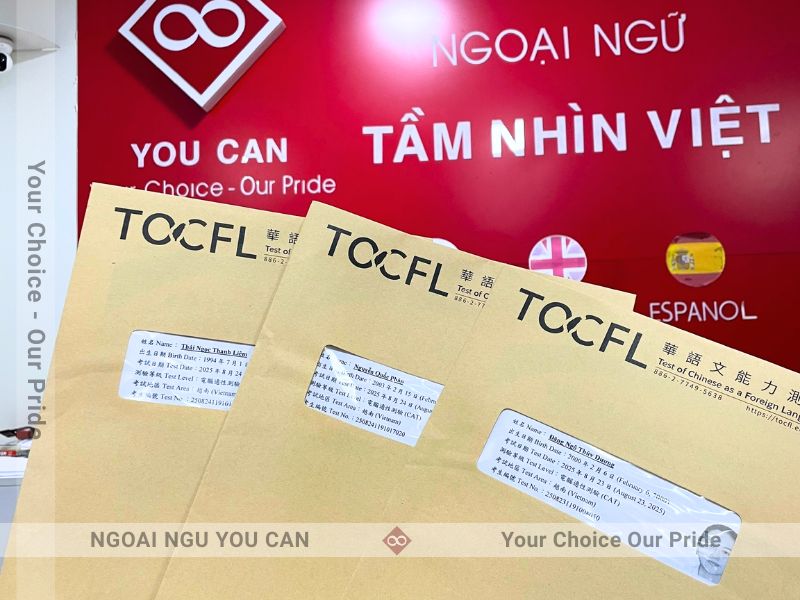 Cùng trung tâm tư vấn du học Đài Loan You Can chinh phục chứng chỉ TOCFL