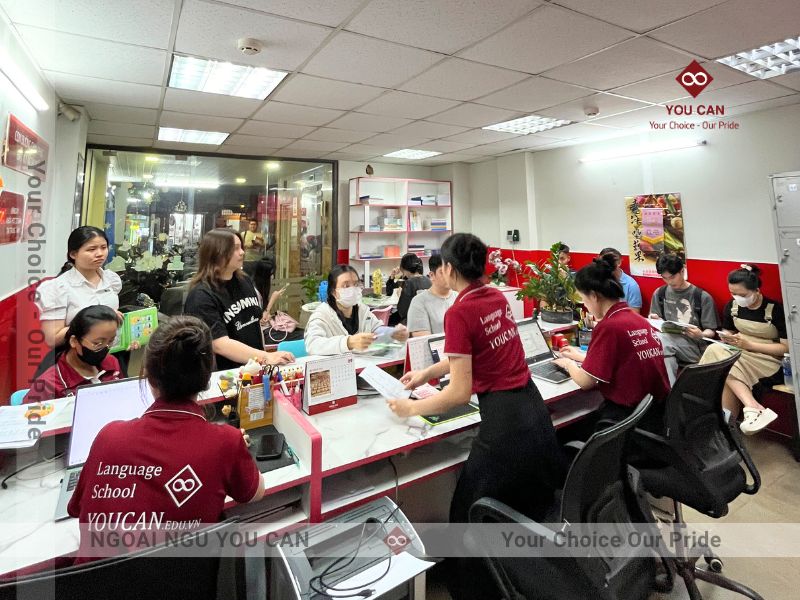 Ngoại ngữ You Can cung cấp đa dạng khóa học tiếng Trung