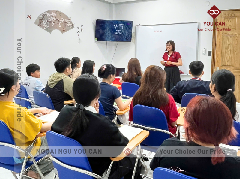 Các khóa học tiếng Trung tại Ngoại ngữ You Can Tân Phú
