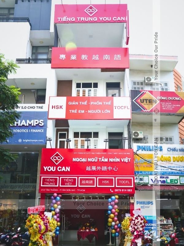 Trung tâm tiếng Trung You Can uy tín tại Tân Phú